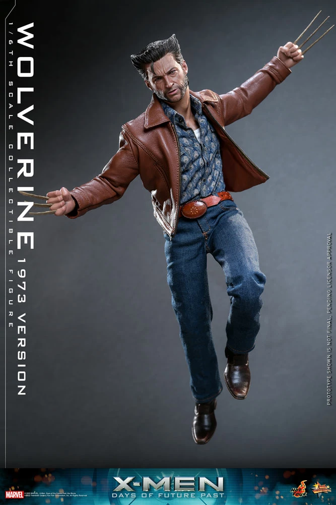 Maybang's Collectibles Hot Toys Marvel X-Men Days Of Future Past Wolverine (1973 Version) 1/6 Scale 12" Collectible Figure 9 Maybang's Collectibles Hot Toys Marvel X-Men Days Of Future Past Wolverine (1973 Version) 1/6 Scale 12" Collectible Figure