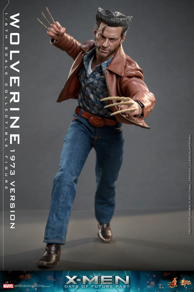 Maybang's Collectibles Hot Toys Marvel X-Men Days Of Future Past Wolverine (1973 Version) 1/6 Scale 12" Collectible Figure 10 Maybang's Collectibles Hot Toys Marvel X-Men Days Of Future Past Wolverine (1973 Version) 1/6 Scale 12" Collectible Figure