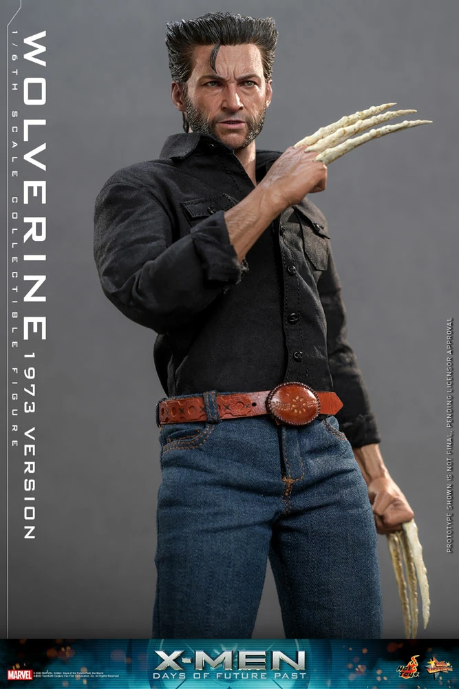 Maybang's Collectibles Hot Toys Marvel X-Men Days Of Future Past Wolverine (1973 Version) 1/6 Scale 12" Collectible Figure 13 Maybang's Collectibles Hot Toys Marvel X-Men Days Of Future Past Wolverine (1973 Version) 1/6 Scale 12" Collectible Figure