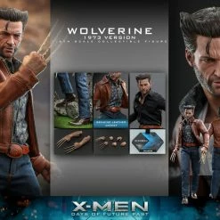 Maybang's Collectibles Hot Toys Marvel X-Men Days Of Future Past Wolverine (1973 Version) 1/6 Scale 12" Collectible Figure 31 Maybang's Collectibles Hot Toys Marvel X-Men Days Of Future Past Wolverine (1973 Version) 1/6 Scale 12
