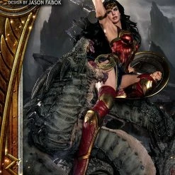 Vendor-unknown Prime 1 Studio Museum Masterline DC Comics Wonder Woman VS Hydra 1/3 Scale Statue Prime 1 Studios