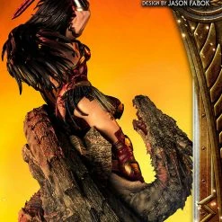 Vendor-unknown Prime 1 Studio Museum Masterline DC Comics Wonder Woman VS Hydra 1/3 Scale Statue Prime 1 Studios
