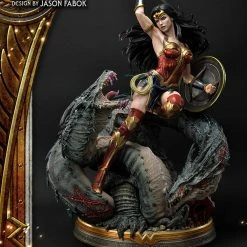 Vendor-unknown Prime 1 Studio Museum Masterline DC Comics Wonder Woman VS Hydra 1/3 Scale Statue Prime 1 Studios