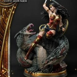 Vendor-unknown Prime 1 Studio Museum Masterline DC Comics Wonder Woman VS Hydra 1/3 Scale Statue Prime 1 Studios