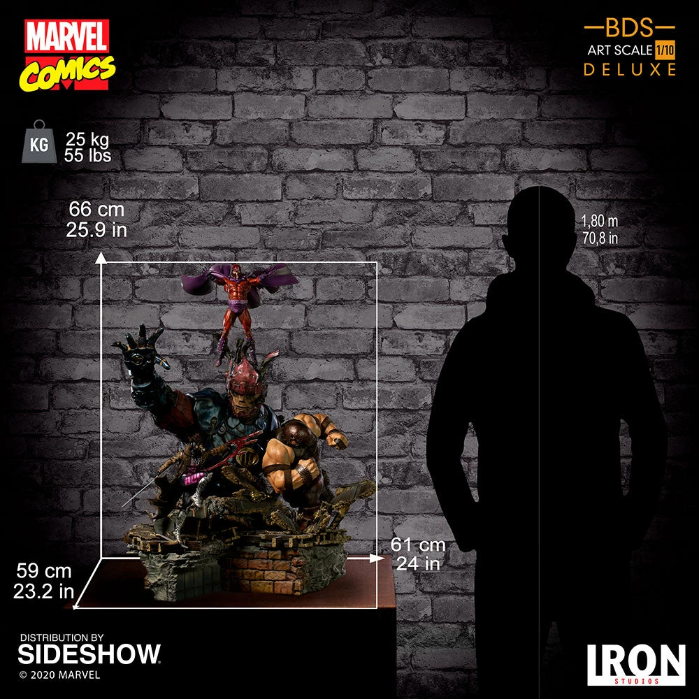 Maybang's Collectibles Iron Studios X-Men Vs Sentinel #2 Deluxe Battle Diorama Series Art Scale 1/10 Statue 14 Maybang's Collectibles Iron Studios X-Men Vs Sentinel #2 Deluxe Battle Diorama Series Art Scale 1/10 Statue