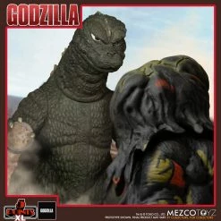 Maybang's Collectibles Mezco Toyz 5 Points XL Godzilla Vs Hedorah Godzilla & Hedorah (Final & Flying Forms) Figure Boxed Set