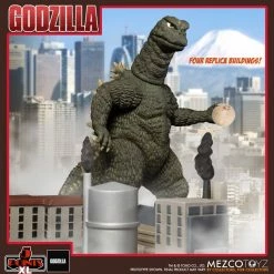 Maybang's Collectibles Mezco Toyz 5 Points XL Godzilla Vs Hedorah Godzilla & Hedorah (Final & Flying Forms) Figure Boxed Set