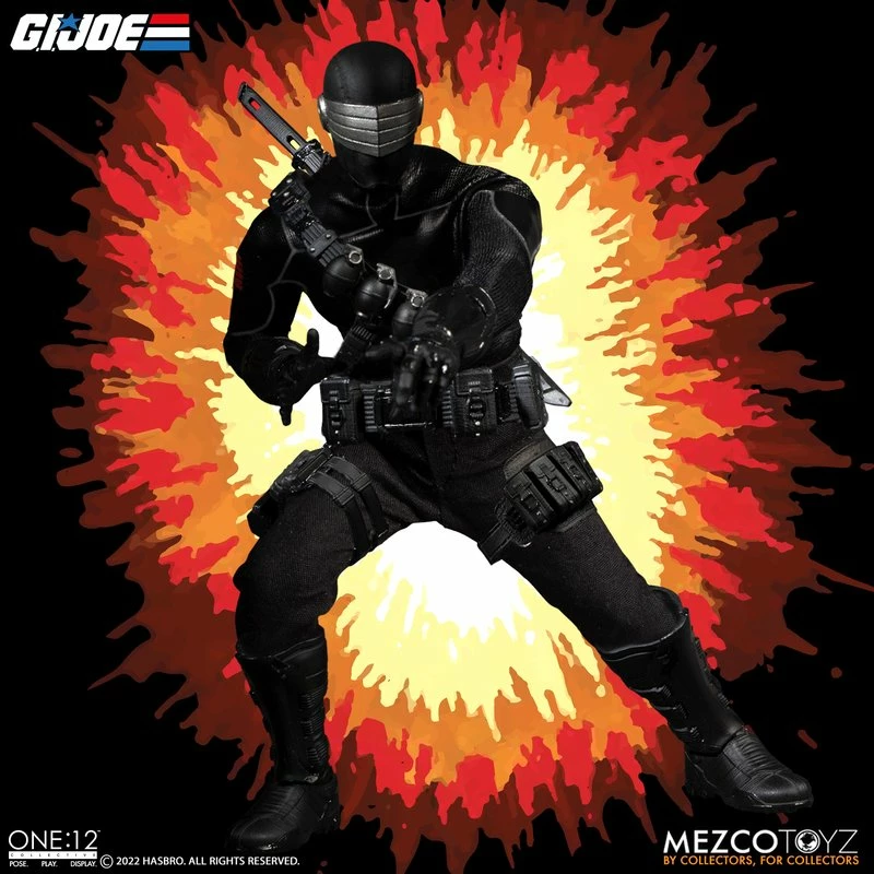 Maybang's Collectibles Mezco Toyz One12 Collective G.I. Joe Snake Eyes Deluxe Edition 1/12 Scale Collectible Figure 2 Maybang's Collectibles Mezco Toyz One12 Collective G.I. Joe Snake Eyes Deluxe Edition 1/12 Scale Collectible Figure
