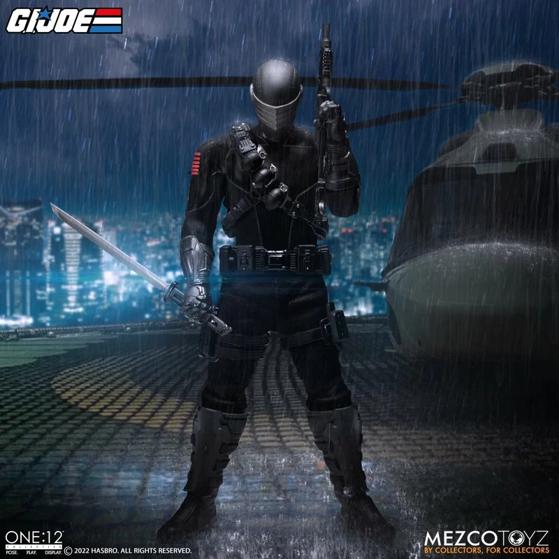 Maybang's Collectibles Mezco Toyz One12 Collective G.I. Joe Snake Eyes Deluxe Edition 1/12 Scale Collectible Figure 5 Maybang's Collectibles Mezco Toyz One12 Collective G.I. Joe Snake Eyes Deluxe Edition 1/12 Scale Collectible Figure