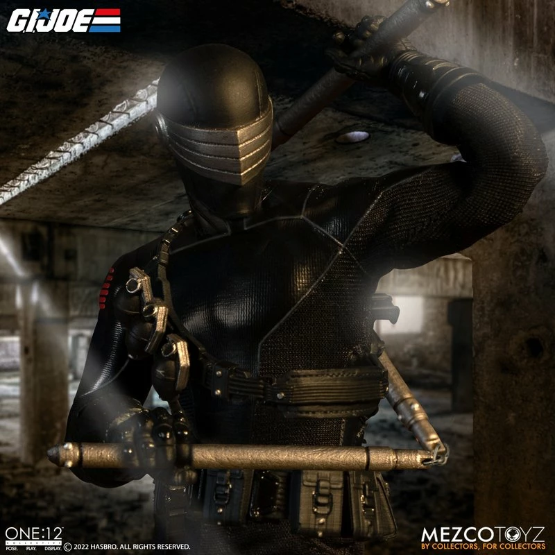 Maybang's Collectibles Mezco Toyz One12 Collective G.I. Joe Snake Eyes Deluxe Edition 1/12 Scale Collectible Figure 6 Maybang's Collectibles Mezco Toyz One12 Collective G.I. Joe Snake Eyes Deluxe Edition 1/12 Scale Collectible Figure
