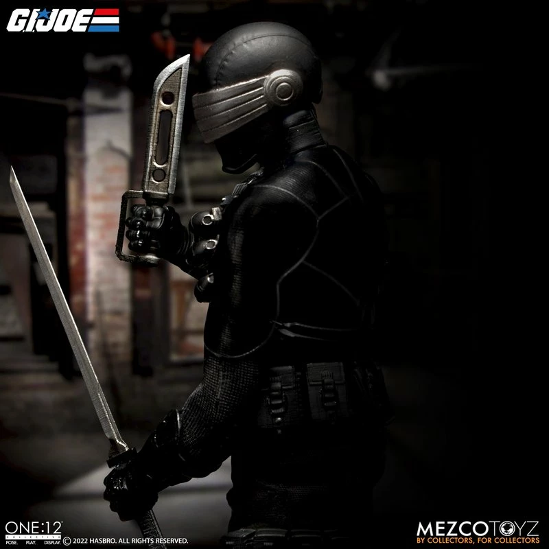 Maybang's Collectibles Mezco Toyz One12 Collective G.I. Joe Snake Eyes Deluxe Edition 1/12 Scale Collectible Figure 7 Maybang's Collectibles Mezco Toyz One12 Collective G.I. Joe Snake Eyes Deluxe Edition 1/12 Scale Collectible Figure