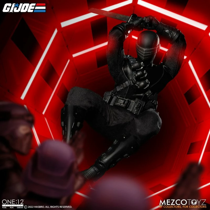 Maybang's Collectibles Mezco Toyz One12 Collective G.I. Joe Snake Eyes Deluxe Edition 1/12 Scale Collectible Figure 10 Maybang's Collectibles Mezco Toyz One12 Collective G.I. Joe Snake Eyes Deluxe Edition 1/12 Scale Collectible Figure