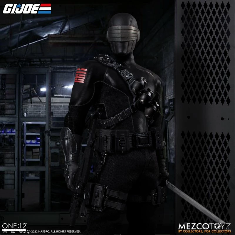 Maybang's Collectibles Mezco Toyz One12 Collective G.I. Joe Snake Eyes Deluxe Edition 1/12 Scale Collectible Figure 14 Maybang's Collectibles Mezco Toyz One12 Collective G.I. Joe Snake Eyes Deluxe Edition 1/12 Scale Collectible Figure