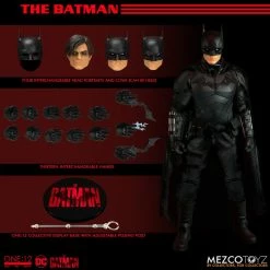 Maybang's Collectibles Mezco Toyz One12 Collective The Batman: Batman 1/12 Scale Collectible Figure