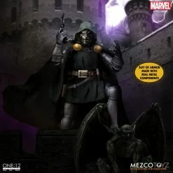 Maybang's Collectibles Mezco Toyz One:12 Collective Marvel Comics Fantastic Four Doctor Doom 1/12 Scale Collectible Figure
