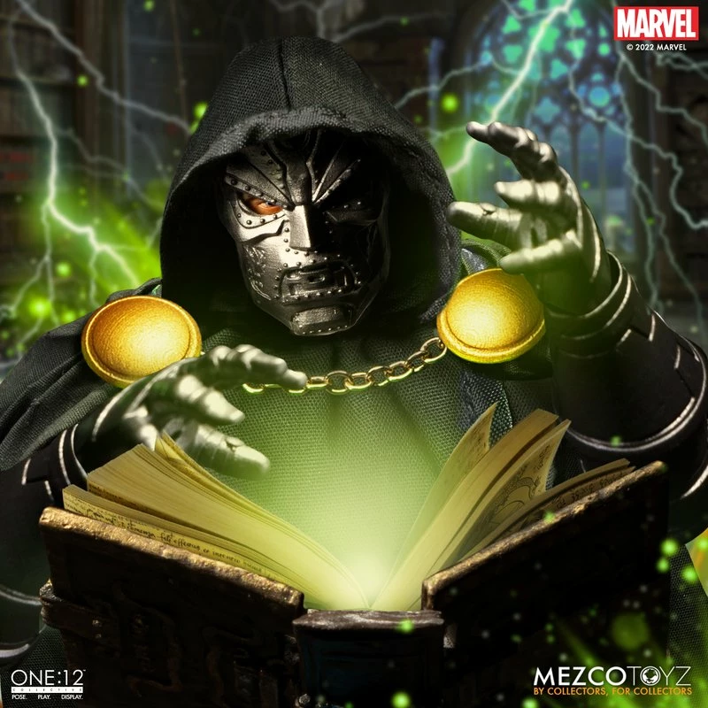 Maybang's Collectibles Mezco Toyz One:12 Collective Marvel Comics Fantastic Four Doctor Doom 1/12 Scale Collectible Figure 4 Maybang's Collectibles Mezco Toyz One:12 Collective Marvel Comics Fantastic Four Doctor Doom 1/12 Scale Collectible Figure