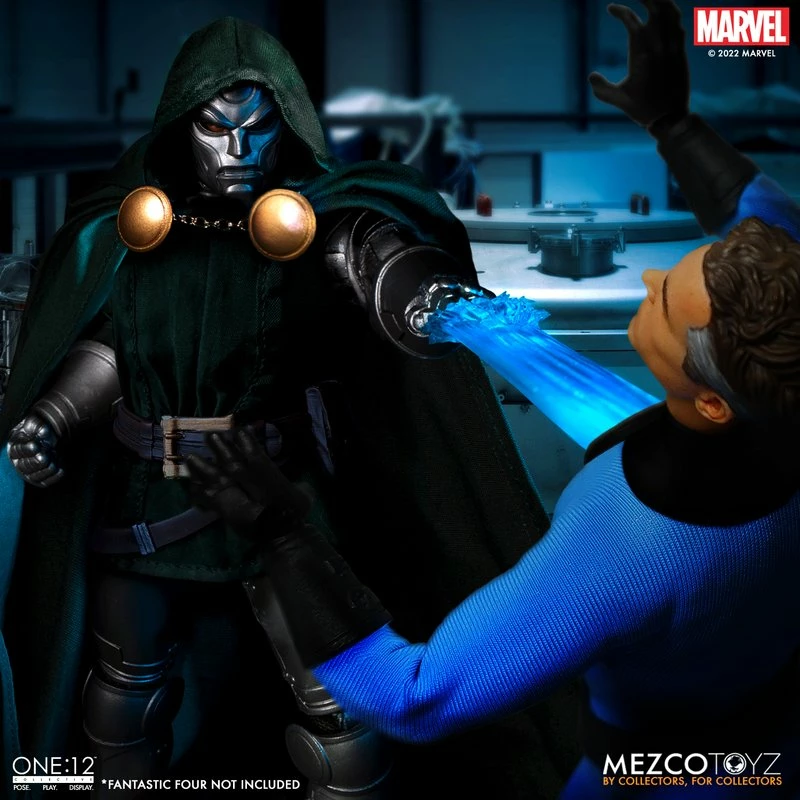 Maybang's Collectibles Mezco Toyz One:12 Collective Marvel Comics Fantastic Four Doctor Doom 1/12 Scale Collectible Figure 9 Maybang's Collectibles Mezco Toyz One:12 Collective Marvel Comics Fantastic Four Doctor Doom 1/12 Scale Collectible Figure