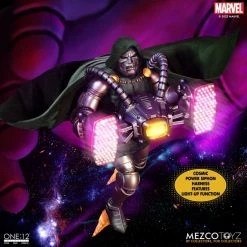 Maybang's Collectibles Mezco Toyz One:12 Collective Marvel Comics Fantastic Four Doctor Doom 1/12 Scale Collectible Figure 32 Maybang's Collectibles Mezco Toyz One:12 Collective Marvel Comics Fantastic Four Doctor Doom 1/12 Scale Collectible Figure