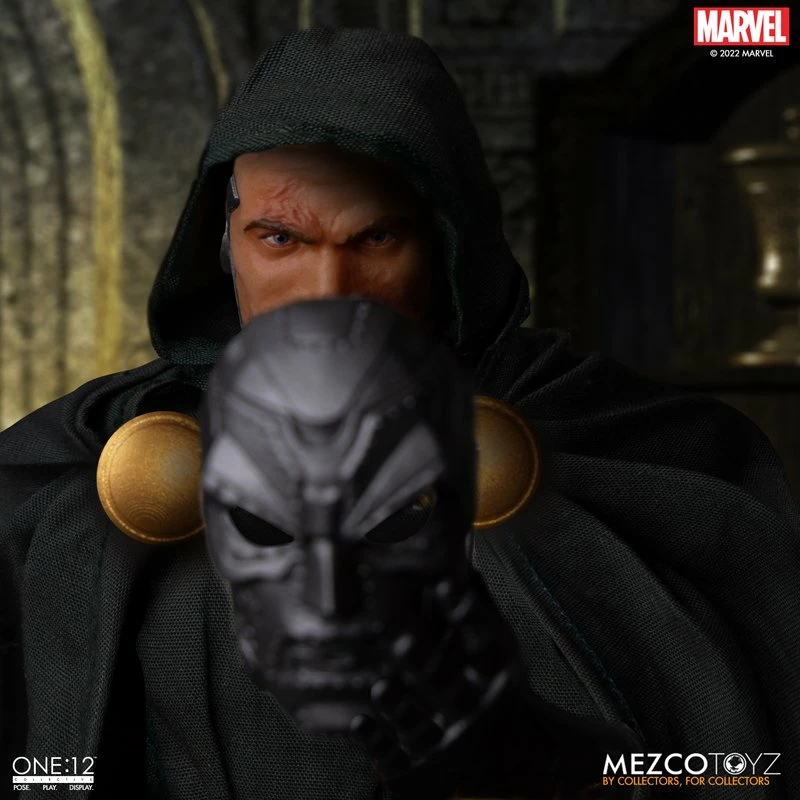 Maybang's Collectibles Mezco Toyz One:12 Collective Marvel Comics Fantastic Four Doctor Doom 1/12 Scale Collectible Figure 13 Maybang's Collectibles Mezco Toyz One:12 Collective Marvel Comics Fantastic Four Doctor Doom 1/12 Scale Collectible Figure