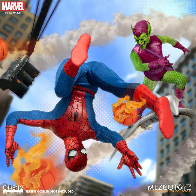 Maybang's Collectibles Mezco Toyz One:12 Collective Marvel Comics Amazing Spider-Man Deluxe Edition 1/12 Scale Collectible Figure 2 Maybang's Collectibles Mezco Toyz One:12 Collective Marvel Comics Amazing Spider-Man Deluxe Edition 1/12 Scale Collectible Figure