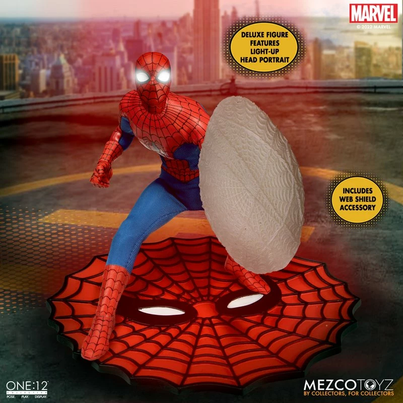 Maybang's Collectibles Mezco Toyz One:12 Collective Marvel Comics Amazing Spider-Man Deluxe Edition 1/12 Scale Collectible Figure 7 Maybang's Collectibles Mezco Toyz One:12 Collective Marvel Comics Amazing Spider-Man Deluxe Edition 1/12 Scale Collectible Figure