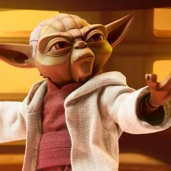 Maybang's Collectibles Sideshow Star Wars: The Clone Wars Master Yoda 1/6 Scale Collectible Figure