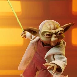 Maybang's Collectibles Sideshow Star Wars: The Clone Wars Master Yoda 1/6 Scale Collectible Figure