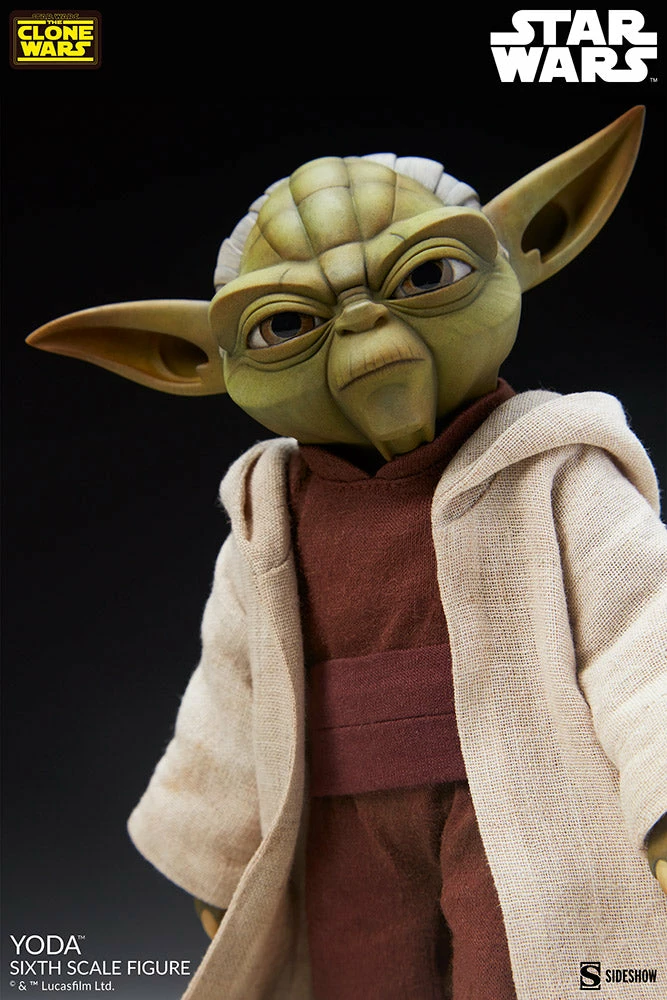 Maybang's Collectibles Sideshow Star Wars: The Clone Wars Master Yoda 1/6 Scale Collectible Figure 6 Maybang's Collectibles Sideshow Star Wars: The Clone Wars Master Yoda 1/6 Scale Collectible Figure