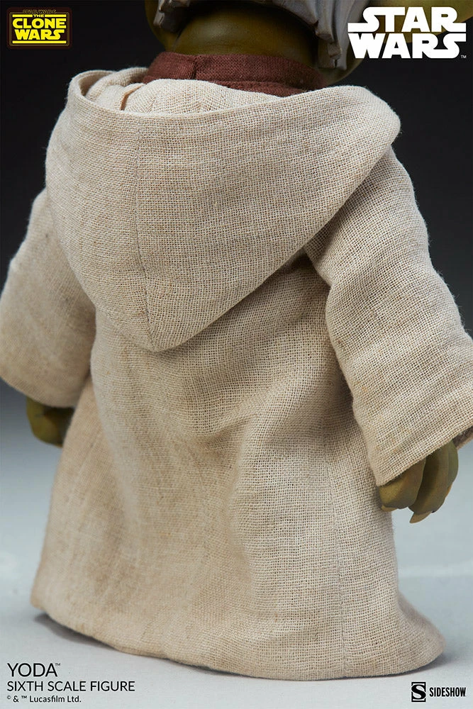 Maybang's Collectibles Sideshow Star Wars: The Clone Wars Master Yoda 1/6 Scale Collectible Figure 9 Maybang's Collectibles Sideshow Star Wars: The Clone Wars Master Yoda 1/6 Scale Collectible Figure