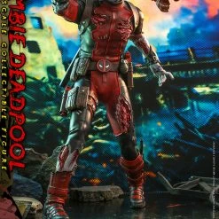 Maybang's Collectibles Hot Toys Marvel Comic Masterpiece Series Zombie Deadpool 1/6 Scale 12