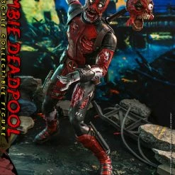 Maybang's Collectibles Hot Toys Marvel Comic Masterpiece Series Zombie Deadpool 1/6 Scale 12