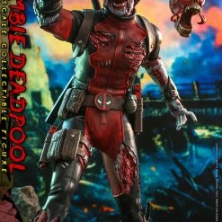 Maybang's Collectibles Hot Toys Marvel Comic Masterpiece Series Zombie Deadpool 1/6 Scale 12