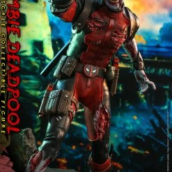 Maybang's Collectibles Hot Toys Marvel Comic Masterpiece Series Zombie Deadpool 1/6 Scale 12