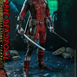 Maybang's Collectibles Hot Toys Marvel Comic Masterpiece Series Zombie Deadpool 1/6 Scale 12