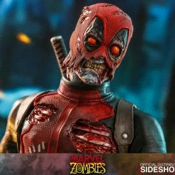 Maybang's Collectibles Hot Toys Marvel Comic Masterpiece Series Zombie Deadpool 1/6 Scale 12