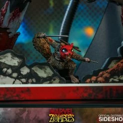 Maybang's Collectibles Hot Toys Marvel Comic Masterpiece Series Zombie Deadpool 1/6 Scale 12