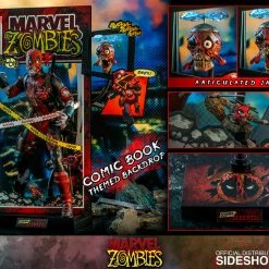 Maybang's Collectibles Hot Toys Marvel Comic Masterpiece Series Zombie Deadpool 1/6 Scale 12