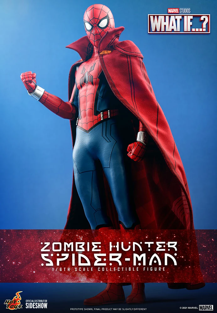 Maybang's Collectibles Hot Toys Marvel What If…? - Television Masterpiece Series Zombie Hunter Spider-Man 1/6 Scale 12" Collectible Figure 1 Maybang's Collectibles Hot Toys Marvel What If…? - Television Masterpiece Series Zombie Hunter Spider-Man 1/6 Scale 12" Collectible Figure