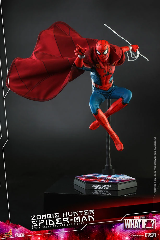 Maybang's Collectibles Hot Toys Marvel What If…? - Television Masterpiece Series Zombie Hunter Spider-Man 1/6 Scale 12" Collectible Figure 2 Maybang's Collectibles Hot Toys Marvel What If…? - Television Masterpiece Series Zombie Hunter Spider-Man 1/6 Scale 12" Collectible Figure