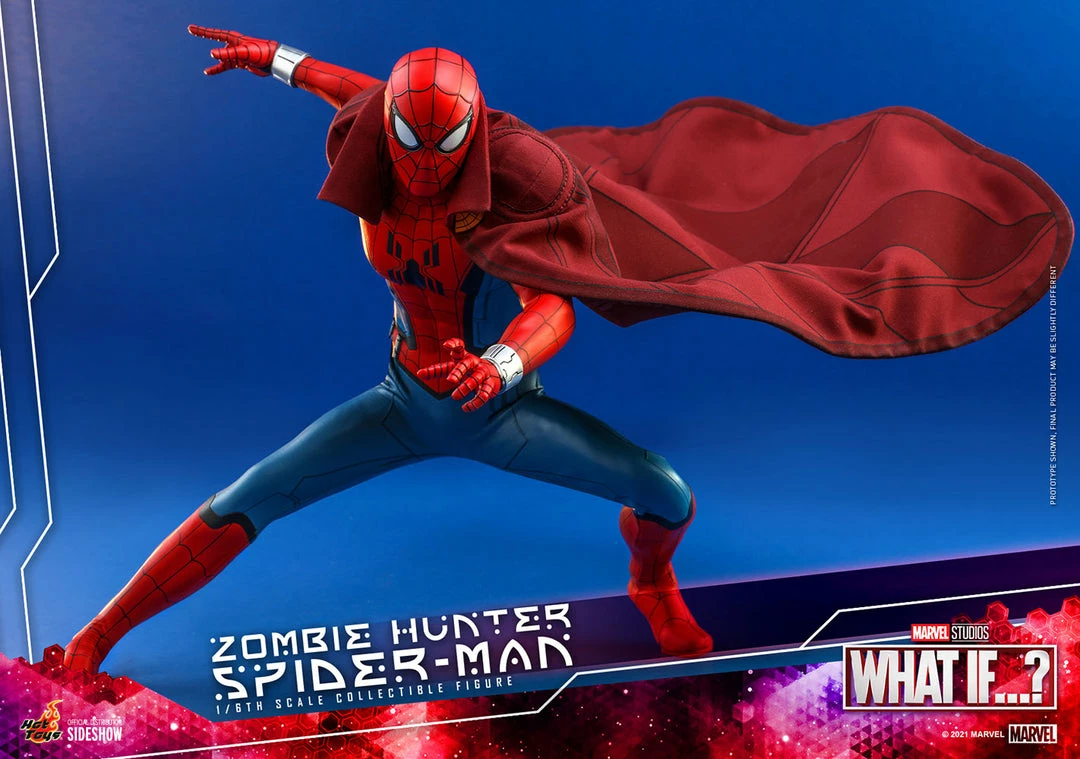 Maybang's Collectibles Hot Toys Marvel What If…? - Television Masterpiece Series Zombie Hunter Spider-Man 1/6 Scale 12" Collectible Figure 9 Maybang's Collectibles Hot Toys Marvel What If…? - Television Masterpiece Series Zombie Hunter Spider-Man 1/6 Scale 12" Collectible Figure