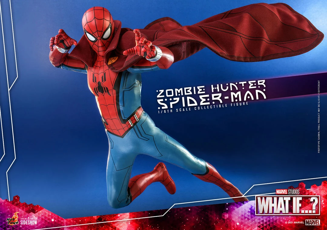 Maybang's Collectibles Hot Toys Marvel What If…? - Television Masterpiece Series Zombie Hunter Spider-Man 1/6 Scale 12" Collectible Figure 11 Maybang's Collectibles Hot Toys Marvel What If…? - Television Masterpiece Series Zombie Hunter Spider-Man 1/6 Scale 12" Collectible Figure