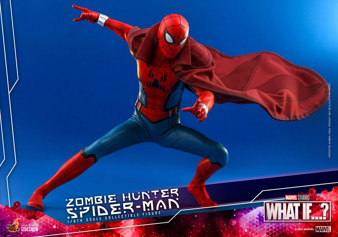 Maybang's Collectibles Hot Toys Marvel What If…? - Television Masterpiece Series Zombie Hunter Spider-Man 1/6 Scale 12" Collectible Figure 13 Maybang's Collectibles Hot Toys Marvel What If…? - Television Masterpiece Series Zombie Hunter Spider-Man 1/6 Scale 12" Collectible Figure