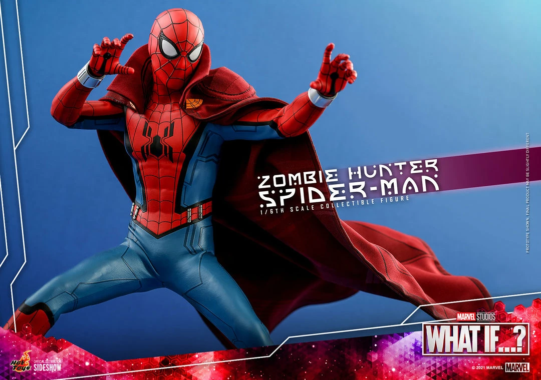 Maybang's Collectibles Hot Toys Marvel What If…? - Television Masterpiece Series Zombie Hunter Spider-Man 1/6 Scale 12" Collectible Figure 14 Maybang's Collectibles Hot Toys Marvel What If…? - Television Masterpiece Series Zombie Hunter Spider-Man 1/6 Scale 12" Collectible Figure