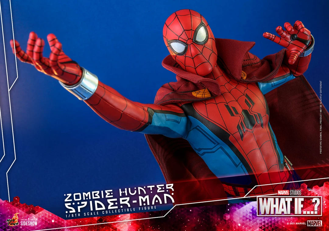Maybang's Collectibles Hot Toys Marvel What If…? - Television Masterpiece Series Zombie Hunter Spider-Man 1/6 Scale 12" Collectible Figure 16 Maybang's Collectibles Hot Toys Marvel What If…? - Television Masterpiece Series Zombie Hunter Spider-Man 1/6 Scale 12" Collectible Figure