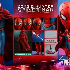 Maybang's Collectibles Hot Toys Marvel What If…? - Television Masterpiece Series Zombie Hunter Spider-Man 1/6 Scale 12" Collectible Figure 35 Maybang's Collectibles Hot Toys Marvel What If…? - Television Masterpiece Series Zombie Hunter Spider-Man 1/6 Scale 12